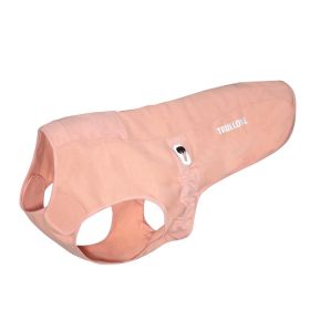 Dog Antibacterial Deodorant Cotton-padded Coat (Option: Pink-3XS)